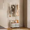 Perchero de pie simple para dormitorio, perchero interior, tendedero para ropa del hogar, perchero estilo nuevo 2026