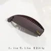Pinza de Plátano Simple de Color Sólido de Nueva Moda Transfronteriza, Pinza Versátil para Cola de Caballo, Accesorio para el Cabello para Girar y Peinar el Cabello en la Parte Posterior de la Cabeza