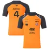 Nuevo Traje de Carreras F1, Camiseta Transpirable y de Secado Rápido con Cuello Redondo y Mangas Cortas, Traje de Motocicleta, Traje de Ciclismo, Camisa de Trabajo Todoterreno
