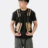 Colete Tático Transfronteiriço Masculino Outdoor Multifuncional Impermeável Respirável Mochila Grande Capacidade Esportes Sem Mangas Roupa de Treino