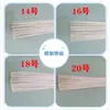 Não. 14 Não. 16 Não. 18 Não. 20 Arame de Ferro para Artesanato em Papel Branco Decoração de Casamento Haste de Flor Arame de Ferro para Fondant Arte de Flor Artificial Materiais para Flores de Papel