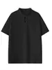 Camiseta de Manga Corta Henley Desconstruida de la NASA para Hombre 2026 Nuevo Verano Juvenil Chico Malo Guapo Marca de Tendencia Americana Top