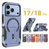 Compatible con Apple 18 Pro Max, Funda para Teléfono con Soporte Oculto Magnético Alemán, Cubierta Protectora Anticaídas para iPhone 16 14