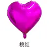 Globos de Papel de Aluminio Lisos en Forma de Corazón de 18 Pulgadas para Declaración de San Valentín, Decoración de Boda y Decoración de Habitación de Boda