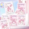 Lenço de Papel Impresso Kt Cat Pochacco My Melody Lenço Impresso Embalagem Pequena Portátil Lenço Facial Papel Higiênico Guardanapo
