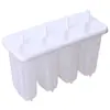 Molde casero para paletas Helado casero Paleta de hielo Molde Verano Niños Helado de fruta congelada Hielo Cubitera Caja para moler