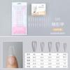 Esmalte de Uñas Escarchado Codificado, Esmalte de Uñas para Manos, 100 Cajas, Sin Grabado, Sin Rastros, Esmalte de Uñas Completo