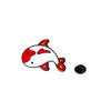 Insignia de Dibujos Animados de Carpa Koi Estilo Chino Broche de Pareja de Peces Dorados Carpa Pin Colgante para Bolsos Accesorios de Ropa