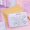 Slip de Punição Criativo Xiaohongshu Pegadinha Colega de Classe Amigo Aluno Recompensa e Punição Aviso Vale Documento Papel Carbono Engraçado