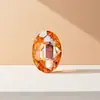 [Pedido Mínimo de 1440 Piezas] Diamante Ovalado Cristal de Vidrio Adorno para Cabeza de Vestido de Novia Accesorios de Cristal Funda para Teléfono Móvil Adornos de Pedrería
