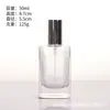 Botellas dispensadoras de vidrio para perfume en stock 30ml 50ml 100ml botellas de perfume botellas rociadoras cosméticas empaques para cuidado de la piel