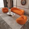 Light Luxury Hotel Lobby Business Reception Leisure Sofa Chair Estilo Europeu Simples Área de Descanso Reunião e Negociação Mesa e Cadeira Combinação