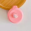 Lindo Plegable Ins Macaroon Color Sólido Suave Lindo Espejo Mini Portátil Portátil Peine Plegable Bolsa de Aire Cojín de Aire Masaje