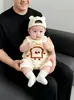 Ropa para Bebé, Estilo Delgado de Verano, Mameluco Súper Lindo para Bebés Pequeños, Ropa para Salidas de Verano, Conjunto de Verano para Bebé Niño de Mes Completo, Conjunto de una Pieza