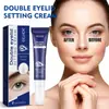 Eelhoe Crema de Estilismo para Doble Párpado Sin Rastro Invisible Larga Duración Impermeable Reafirmante Natural Secado Rápido Crema para Embellecer Ojos Grandes
