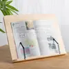 Suporte de Leitura para Mesa de Madeira de Pinus Suporte de Leitura de Livros para Crianças Estudantes Suporte Ajustável para Leitura Fixa para Exame de Ingresso na Pós-Graduação