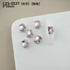 Brilhantes K9 Premium Decorações de Strass para Nail Art Rosa Luxuoso Retangular Ovo de Pombo Coração Assimétrico Strass Acabados Feitos à Mão para Nail Art