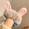 Lindo Peluche de Conejo Judy Policía Orejas de Sombrero Pasador Diadema Flequillo Dulce Pinza Accesorio para Foto de Parque de Atracciones Gorro