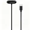 Compatível com cabo de carregamento magnético para pulseira Google Fitbit Air, cabo de dados de carregamento com porta USB-A/C de dois pinos