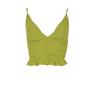 Suspensórios de comércio exterior Camiseta de renda com decote em V 2061YY0002