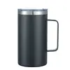 Taza termo de acero inoxidable 304 para comercio exterior transfronterizo 24oz taza de oficina taza de café taza de acero inoxidable taza con asa