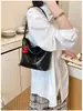 Nuevo bolso de hombro tejido para mujer primavera/verano, bolso cruzado, nuevo bolso grande versátil 2026, bolso tipo cubo de moda, moderno