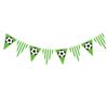 Banderines de Decoración para Fiesta Deportiva con Temática de Fútbol, Guirnaldas de Papel Triangulares, Trofeos de Atletas, Medallas, Decoraciones Colgantes en Espiral, Banderas