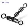 Conector trigeminal en T giratorio de alta velocidad americano para padres e hijos, anillo en forma de ocho, anillo de conexión rápida, anillo en forma de ocho, equipo de pesca, pequeños accesorios