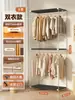 Prateleira de Guarda-Roupa Aberta Estilo Japonês Quarto Casa Metal Guarda-Roupa Quarto de Aluguel Montagem Simples Guarda-Roupa de Ferro