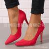 Juti comércio exterior plus size sapatos femininos da moda desejo Amazon moda festa salto alto sapatos femininos transfronteiriços
