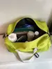 Bolsa de Viagem Transfronteiriça, Bolsa de Bagagem de Curta Distância de Grande Capacidade, Bolsa Casual para Esportes e Fitness, Bolsa Feminina para Treinamento de Natação com Separação Úmido/Seco