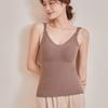 Sujetador de Tirantes para Lactancia para Mujeres Embarazadas, Chaleco, Ropa Interior para Alimentación, Otoño e Invierno, Grueso, Base Cálida para Mujeres Embarazadas, Ropa Interior para Mujeres Embarazadas