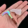 Llavero cuchillo de cocina pequeño mini hoz cuchillo de regalo cuchillo exprés cuchillo portátil cuchillo de llave cuchillo no plegable accesorios colgantes