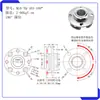 Sierra Circular M18 Agujero para Cable de 14 mm Pantalla Límite de 90/180 Grados Tope en Cualquier Posición Amortiguación Eje Giratorio