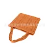 Fábrica de Dongguan Bolso de Hombro de Lana Personalizado Bolso de Hombro de Lana Versátil para Otoño Bolso de Mano de Lana Portátil para Salir
