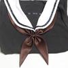 Uniforme Sem Nós Laço Dourado Roupa de Marinheiro Laço de Nó Toalha Triângulo Nó de Carpa Laço Flor Laço de Nó Feminino Japonês JK Estilo Universitário
