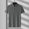 Camiseta Business jacquard fino verão masculina CAMISA POLO e-commerce transfronteiriço explosões jovens e de meia-idade masculina camiseta de manga curta