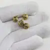 Acessórios de Botão para Roupas DIY Liga Prata Tibetana Pingente de Bola Oca Estilo Étnico Vintage Acessórios de Botão para Roupas