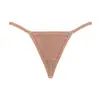 Tanga Feminina Europeia e Americana Transfronteiriça de Algodão Puro com Tira Fina Sem Costura Respirável Levanta Bumbum Sedutora Tentação Cintura Baixa Pura Desejo Roupa Íntima para Mulheres