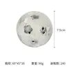 Pelota Nueva para Juguete de Mascota con Huellas de Pata, Pelota de Ejercicio para Autoentretenimiento, Juguete para Perro para Limpieza Dental, Suministros para Mascotas Transfronterizos