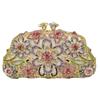 Bolsa de Jantar Combinação de Cores Estampa Diamante Comércio Exterior Festa Casamento Bolsa de Mão Ombro Nova Bolsa Diamante