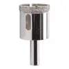 Abreagujeros de vidrio con diamante abreagujeros de mármol broca punzonadora de agujeros para baldosas cerámicas perforación de vidrio apertura de agujeros profundos