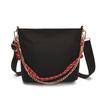 Moda Retro Desplazamiento Bolso de Hombro de Gran Capacidad para Mujer 2025 Nuevo Estilo Coreano Casual Estudiante Bolso de Hombro Mensajero Trendy
