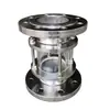 Visor de Vidro Redondo Passante 304/316L Flange Visor de Vidro Tubo Visor de Vidro Conector de Tubo de Vidro Copo Visor Instalação Rápida