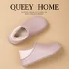 Chinelos de Algodão Impermeáveis para Homens, Novo Modelo 2026, Inverno Exterior Pelúcia Quente Casa Sapatos Fechados no Calcanhar com Solado Grosso Estilo Birkenstock para Mulheres