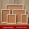 Moldura de Madeira para Pintura a Óleo Moldura de Argila Moldura Interna para Pintura com Diamantes Feita à Mão Moldura de Argila de Madeira Sólida Painel de Densidade Moldura para Pintura a Óleo