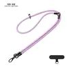 Cordón para Teléfono Móvil Tres en Uno, Largo Cruzado, Cuerda Desmontable para Teléfono Móvil, Cadena Tejida Fuerte para Colgar en el Cuello del Teléfono Móvil, Personalizado