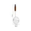 Espumadera de Acero Inoxidable para Cocina Casera, Adecuada para Sacar Fideos, Empanadillas, Freír, Colar y Filtrar; Espumadera Grande para Hot Pot Comercial, Engrosada