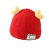 Chapéu de bebê fofo super fofo primavera e outono tricô infantil gorro de lã estilo coreano meninos e meninas outono e inverno infantil
