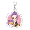 Llavero Acrílico Demon Slayer Colgante Transfronterizo Mochila Venta al por Mayor Regalo Grupo de Chicas Estudiantes Mercancía de Anime